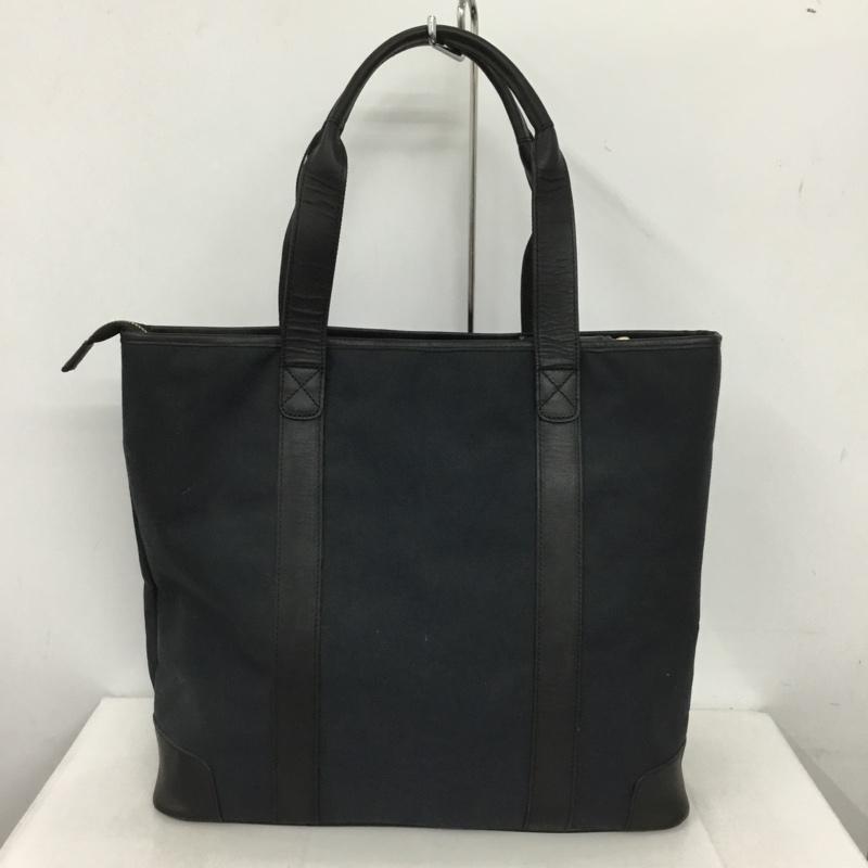 グリーンレーベルリラクシング green label relaxing トートバッグ トートバッグ 無地 紺 / ネイビー / X 黒 / ブラック /  メンズ USED 古着 中古 10151323