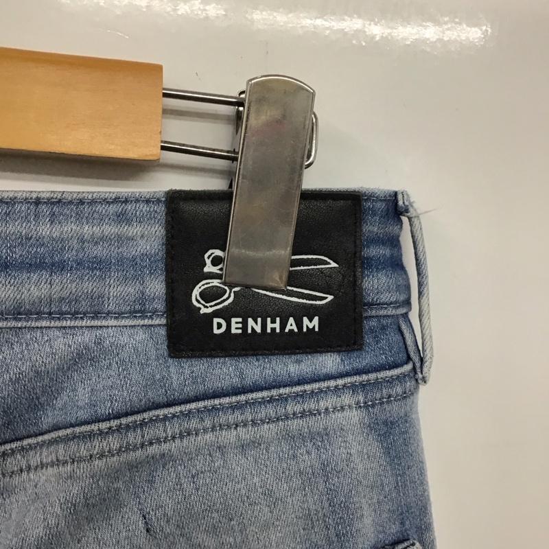 デンハム DENHAM パンツ デニム、ジーンズ 無地 水色 / ライトブルー /  レディース USED 古着 中古 10142781