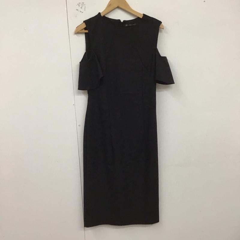 ザラベーシック ZARA BASIC ワンピース ひざ丈スカート M レディース USED 古着 中古 10129435