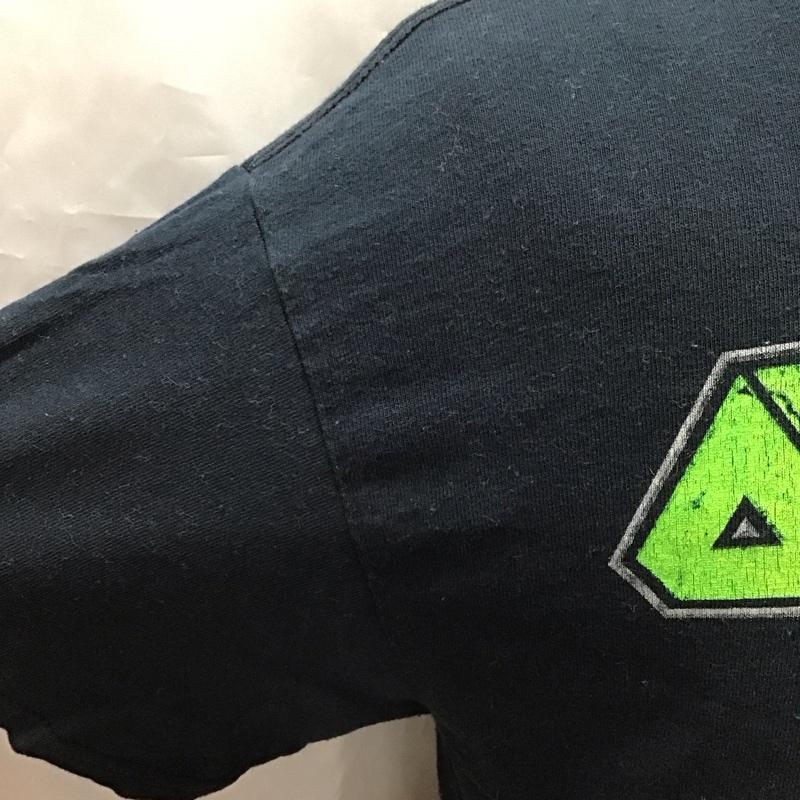 古着 USED Tシャツ 半袖 半袖カットソー プリントTシャツ クルーネックカットソー プリント 黒 / ブラック /  メンズ USED 古着 中古 10117510