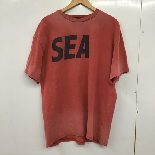 ウィンダンシー WIND AND SEA Tシャツ 半袖 L ロゴ、文字 X プリント マルチカラー / マルチカラー /  メンズ USED 古着 中古 10137022