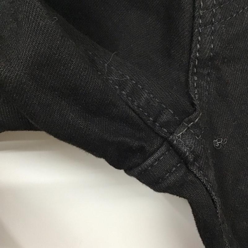 リーバイストラウスアンドコー Levi Strauss & co. パンツ デニム、ジーンズ デニムパンツ スリムパンツ ジーンズ ストレッチパンツ 34 無地 黒 / ブラック /  メンズ USED 古着 中古 10119465