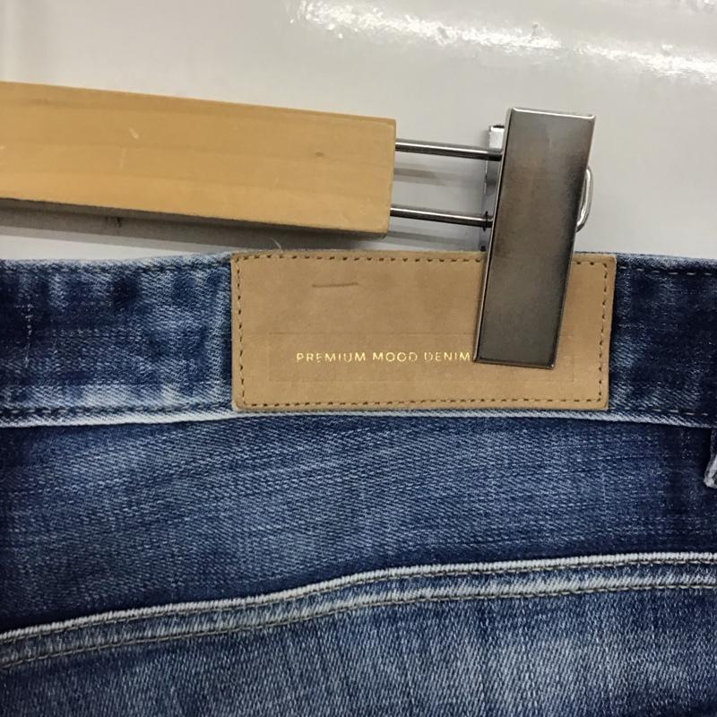 プレミアムムードデニムスーペリア PREMIUM MOOD DENIM SUPERIOR パンツ デニム、ジーンズ デニムパンツ スリムパンツ ストレッチパンツ ジーンズ 36 ダメージ加工 インディゴ / インディゴ /  メンズ USED 古着 中古 10119454