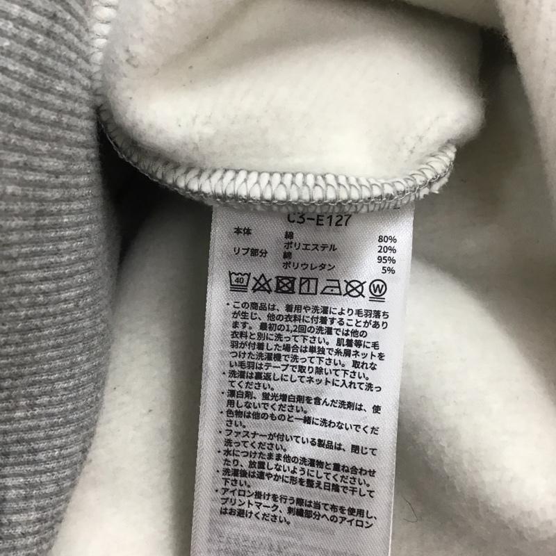 チャンピオン Champion パーカー 長袖 M 無地 灰 / グレー /  メンズ USED 古着 中古 10108015
