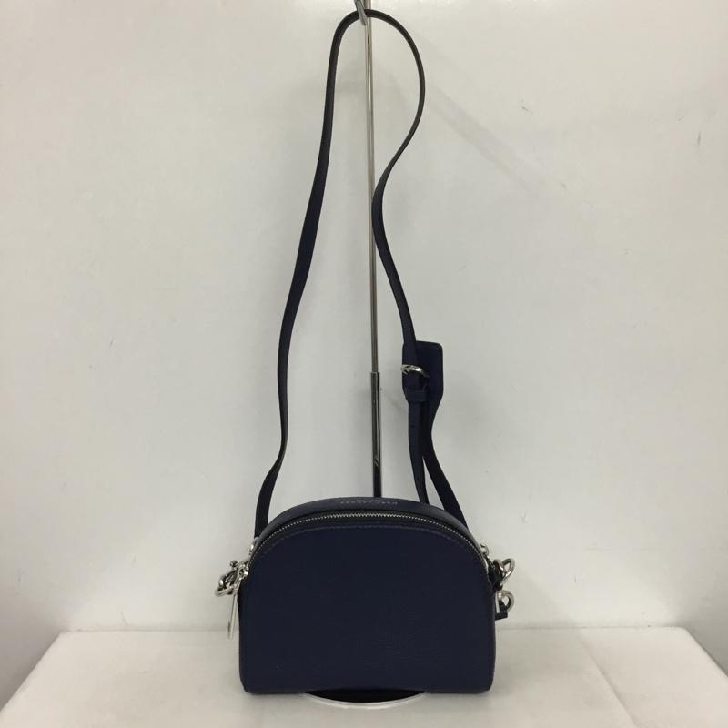マークジェイコブス MARCJACOBS ショルダーバッグ ショルダーバッグ M0015468 ダブルJ ロゴ、文字 紺 / ネイビー /  レディース USED 古着 中古 10147572