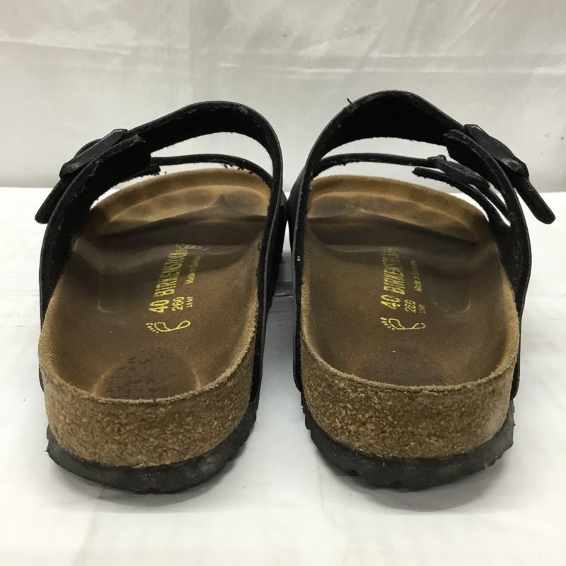 ビルケンシュトック BIRKENSTOCK サンダル サンダル アリゾナ 26cm 26.0cm ロゴ、文字 黒 / ブラック /  メンズ USED 古着 中古 10106471