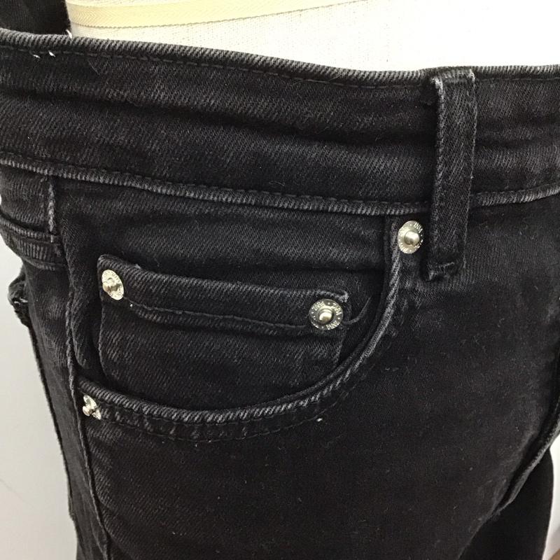 ザラ ZARA パンツ デニム、ジーンズ ストレッチ スキニー 無地 黒 / ブラック /  レディース USED 古着 中古 10122664