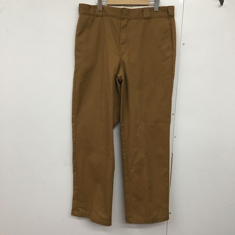 ディッキーズ Dickies パンツ ワークパンツ、ペインターパンツ ワークパンツ ワイドパンツ カジュアルパンツ 36 無地 ベージュ / ベージュ /  メンズ USED 古着 中古 10141365