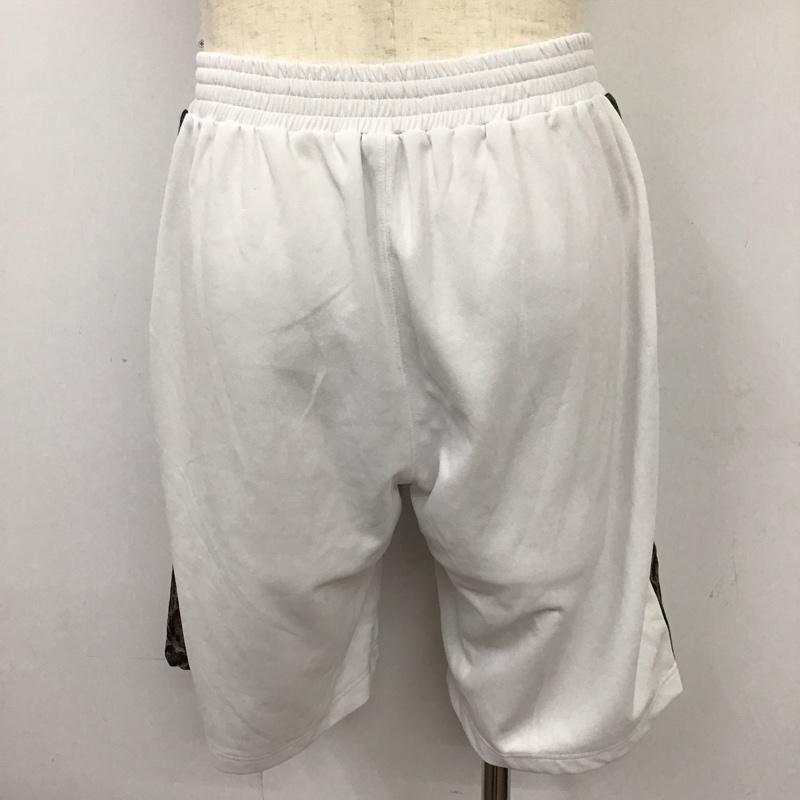 ロエン ROEN セットアップ セットアップ ジップアップジャケット ハーフパンツ 2点セット ジャージ L ロゴ、文字 白 / ホワイト /  メンズ USED 古着 中古 10119694