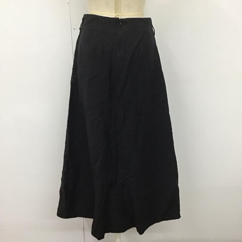 ミラオーウェン Mila Owen スカート ロングスカート 09WFS182127 フレアスカート 0 無地 黒 / ブラック /  レディース USED 古着 中古 10111431
