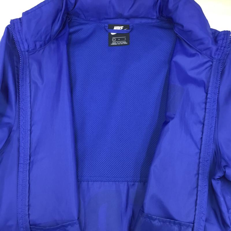 ナイキ NIKE ジャケット、上着 ジャンパー、ブルゾン AR2609-438 FOST DO IT デロゴ ウーブン HD L ロゴ、文字 青 / ブルー / X 橙 / オレンジ / X 白 / ホワイト /  メンズ USED 古着 中古 10128860