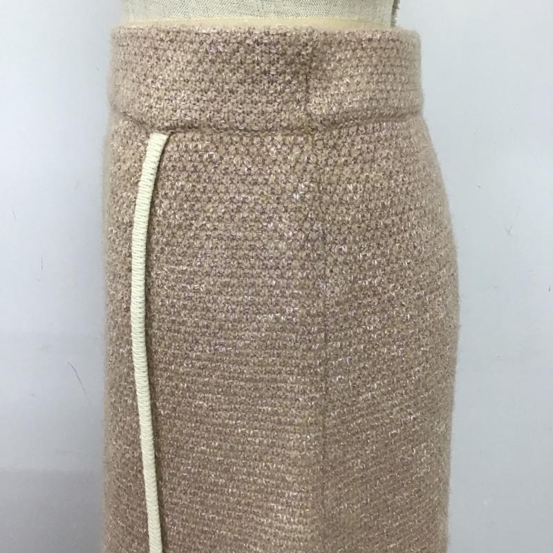 インデックス index スカート ひざ丈スカート S 無地 桃 / ピンク /  レディース USED 古着 中古 10124426