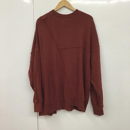 ローリーズファーム LOWRYS FARM トレーナー 長袖 2 無地 ボルドー / ボルドー /  レディース USED 古着 中古 10130233