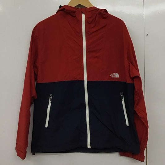 ザノースフェイス THE NORTH FACE ジャケット、上着 ジャンパー、ブルゾン np71530 ナイロンジャケット ジップアップジャケット S ロゴ、文字 赤 / レッド / X 紺 / ネイビー /  メンズ USED 古着 中古 10150092