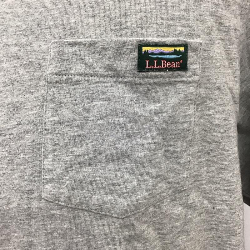 エルエルビーン L.L.Bean Tシャツ 長袖 ID511808 カダディンロゴ ロンT L ロゴ、文字 灰 / グレー /  メンズ USED 古着 中古 10119686