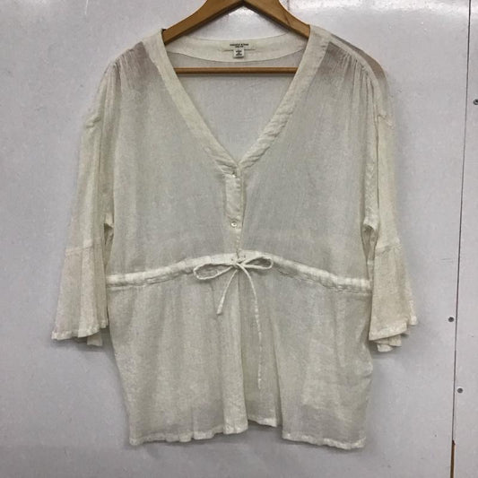 フリークスストア FREAK S STORE シャツ、ブラウス 七分袖 FREE 無地 白 / ホワイト /  レディース USED 古着 中古 10137187