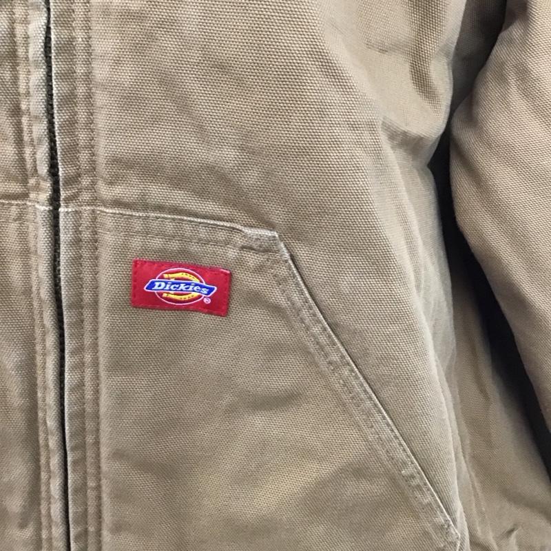 ディッキーズ Dickies ジャケット、上着 ジャンパー、ブルゾン 3L 無地 茶 / ブラウン /  メンズ USED 古着 中古 10123472