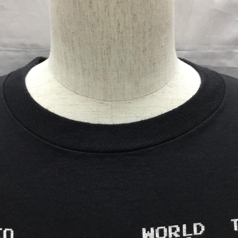 古着 USED Tシャツ 半袖 半袖カットソー プリントTシャツ クルーネックカットソー 2006年 コピーライト スーパーマリオ XL プリント 黒 / ブラック /  メンズ USED 古着 中古 10119713