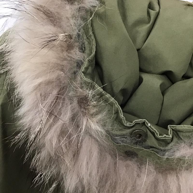 トラディショナルウェザーウェア Traditional Weatherwear コート ダウンコート 102DT-4008B 34 無地 カーキ / カーキ /  メンズ USED 古着 中古 10140663