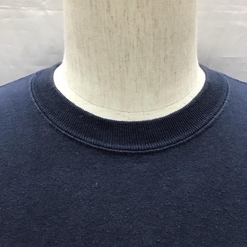 カーハート Carhartt Tシャツ 半袖 半袖カットソー プリントTシャツ クルーネックカットソー S ロゴ、文字 紺 / ネイビー /  メンズ USED 古着 中古 10116251