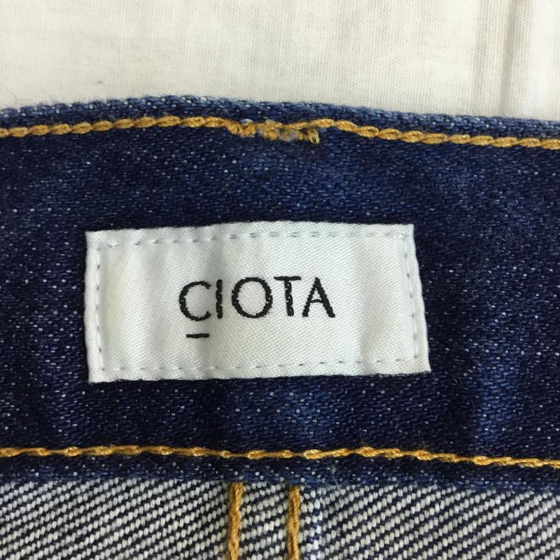シオタ CIOTA パンツ デニム、ジーンズ PTM-3SL 34 無地 インディゴ / インディゴ /  メンズ USED 古着 中古 10142025