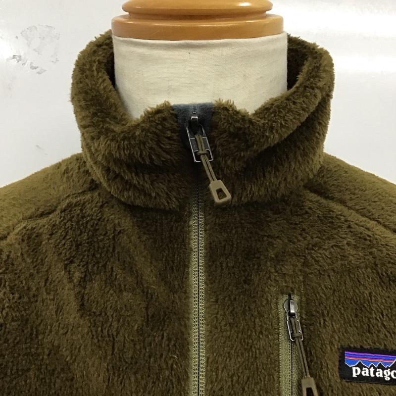 パタゴニア patagonia ジャケット、上着 ジャケット、ブレザー 25139fa18 フリースジャケット 長袖ジップアップジャケット S ロゴ、文字 カーキ / カーキ /  メンズ USED 古着 中古 10121456