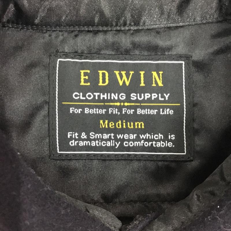 エドウィン EDWIN ジャケット、上着 ジャケット、ブレザー M 無地 黒 / ブラック /  メンズ USED 古着 中古 10108936