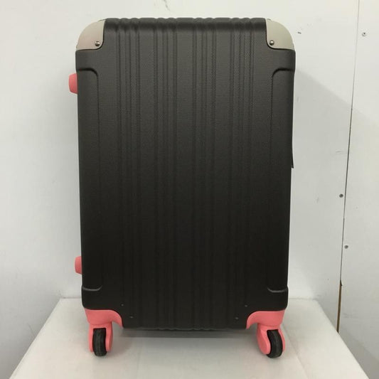 レジェンドウォーカー LEGEND WALKER スーツケース、トランク スーツケース、トランク 5082-55 エンボス加工ファスナータイプスーツケース キャリーケース 無地 茶 / ブラウン / X 桃 / ピンク /  レディース USED 古着 中古 10147810