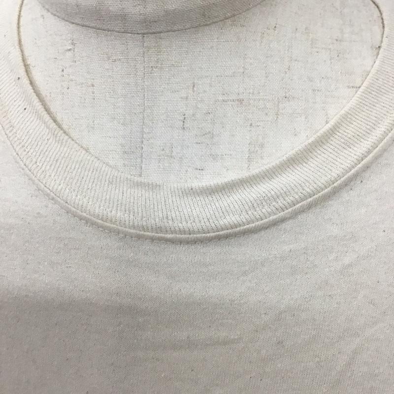 バンブーシュート BAMBOO SHOOTS カットソー 長袖 長袖カットソー クルーネックカットソー ロングスリーブカットソー プリントTシャツ XL プリント ベージュ / ベージュ /  メンズ USED 古着 中古 10114686