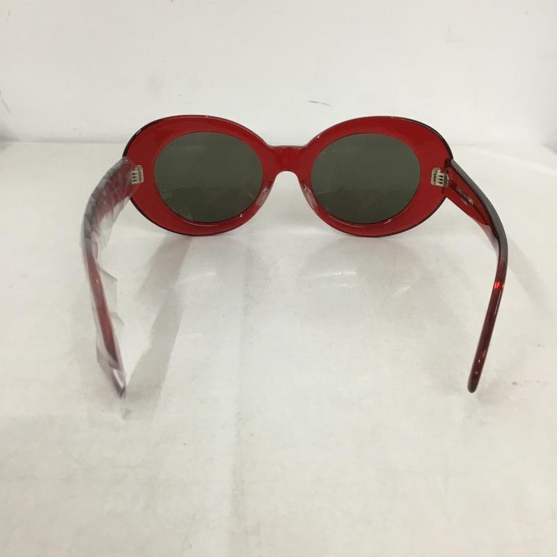 ASIWC ASIWC めがね・サングラス サングラス COCO DE KIMEL ケース付き ロゴ、文字 赤 / レッド / X 黒 / ブラック /  レディース USED 古着 中古 10145511