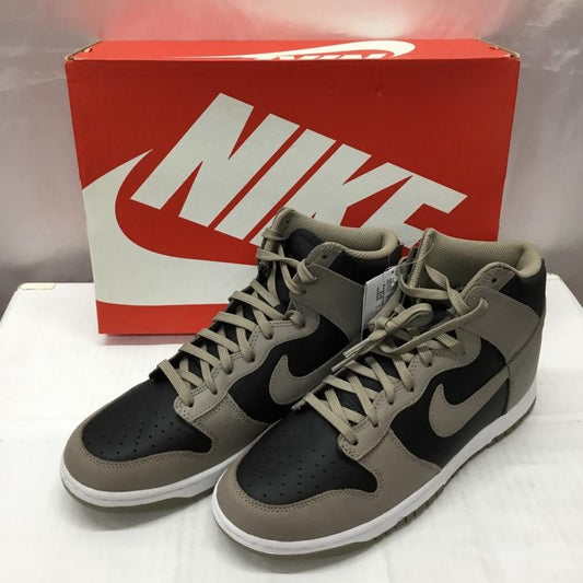 ナイキ NIKE スニーカー スニーカー DD1869 002 WMNS DUNK HIGH 27.5cm 箱有 27.5cm ロゴ、文字 黒 / ブラック / X 灰 / グレー /  メンズ USED 古着 中古 10111980