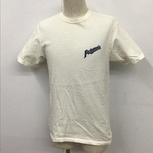 パタゴニア patagonia Tシャツ 半袖 S ロゴ、文字 白 / ホワイト /  メンズ USED 古着 中古 10106012