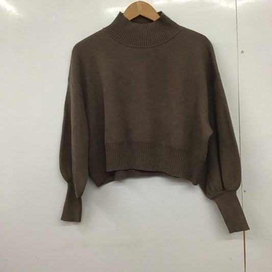 ジーナシス JEANASIS ニット、セーター 長袖 長袖ニットカットソー タートルネック セーター FREE 無地 マルチカラー / マルチカラー /  レディース USED 古着 中古 10146671