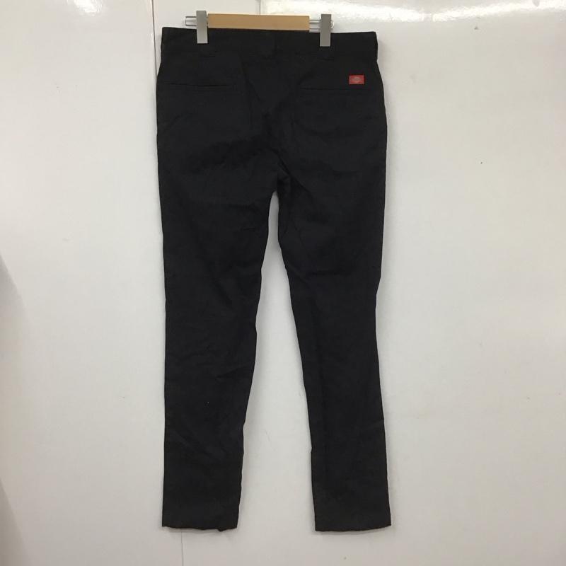 ディッキーズ Dickies パンツ ワークパンツ、ペインターパンツ ワークパンツ ワイドパンツ カジュアルパンツ L 無地 黒 / ブラック /  メンズ USED 古着 中古 10112494