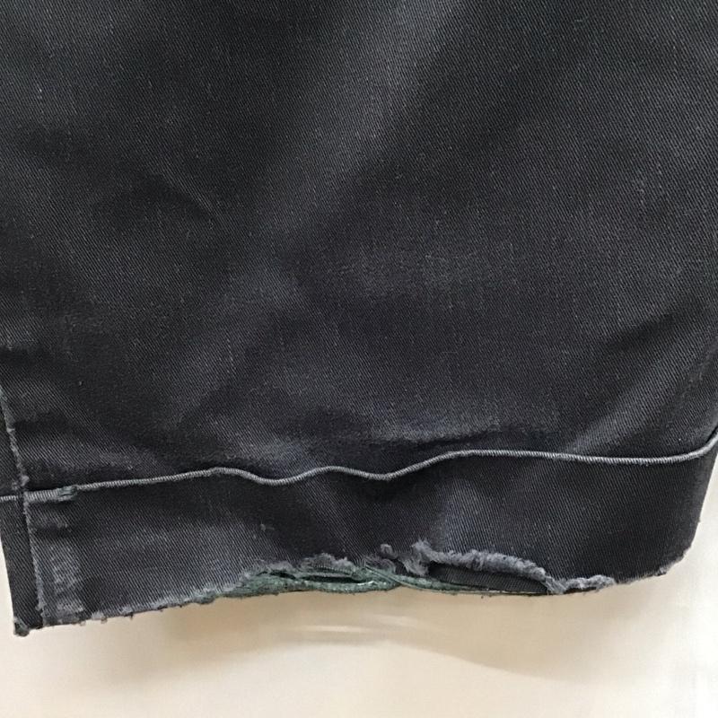 ドッカーズ DOCKERS パンツ ワークパンツ、ペインターパンツ ワイド 34 無地 黒 / ブラック /  メンズ USED 古着 中古 10118537