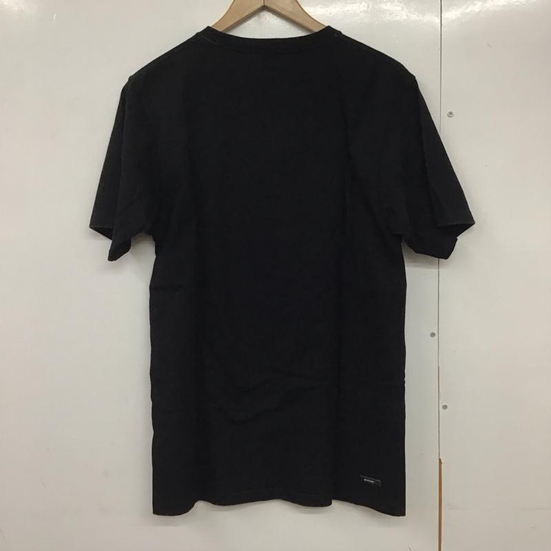ソフネット SOPHNET. Tシャツ 半袖 L プリント X ロゴ、文字 黒 / ブラック /  メンズ USED 古着 中古 10141110