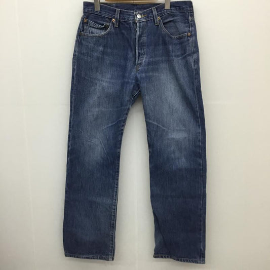 リーバイス Levi s パンツ デニム、ジーンズ 501　WPL-423 34インチ 無地 インディゴ / インディゴ /  メンズ USED 古着 中古 10125239