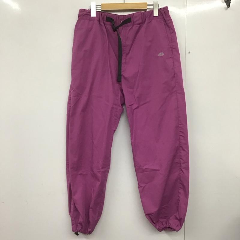 ニコアンド niko and... パンツ ワークパンツ、ペインターパンツ ディッキーズ L 無地 紫 / パープル /  レディース USED 古着 中古 10142786