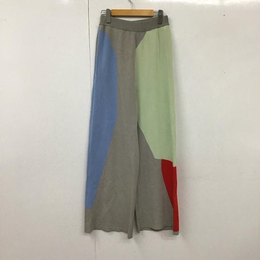 パム PAMM パンツ スラックス ニットパンツ FREE 無地 マルチカラー / マルチカラー /  メンズ USED 古着 中古 10117124