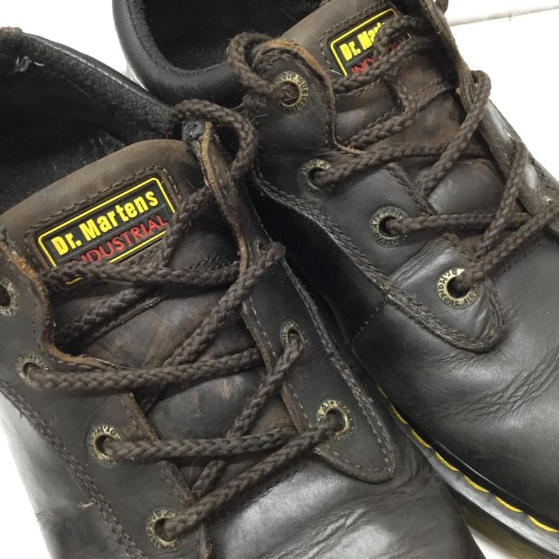 ドクターマーチン Dr.Martens 革靴 革靴 AW004 UK9 US：10 ロゴ、文字 ダークブラウン / ダークブラウン /  メンズ USED 古着 中古 10111231