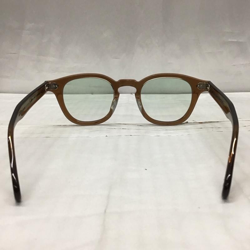 古着 USED めがね・サングラス サングラス JULIUS TART OPTICAL プラスチックフレーム PL-103 ワンポイント 茶 / ブラウン /  メンズ USED 古着 中古 10118207