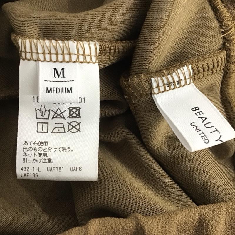 ビューティアンドユースユナイテッドアローズ BEAUTY&YOUTH UNITED ARROWS パンツ スラックス 1614-299-5701ドライツイルスリムテーパードパンツ M 無地 茶 / ブラウン /  レディース USED 古着 中古 10133514