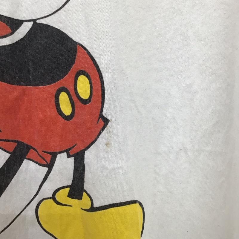 ベルバシーン Velva Sheen Tシャツ 半袖 半袖カットソー プリントTシャツ クルー80s disney 古着 usa製 L プリント 白 / ホワイト /  メンズ USED 古着 中古 10139009