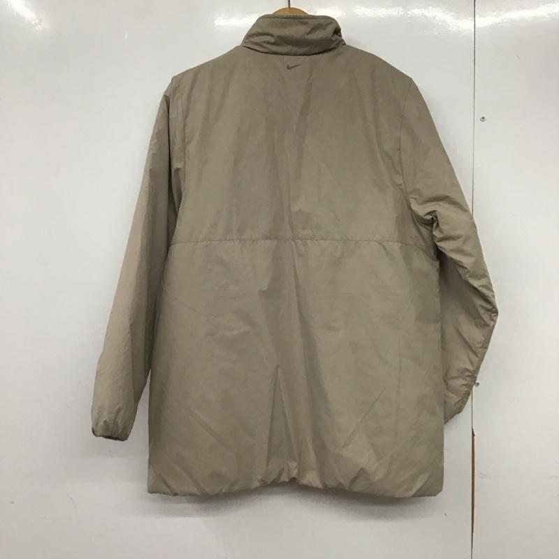ナイキ NIKE ジャケット、上着 ジャンパー、ブルゾン L 無地 ベージュ / ベージュ /  メンズ USED 古着 中古 10145958