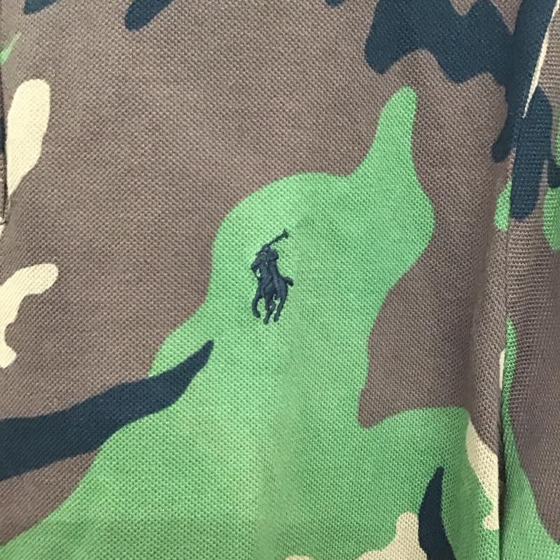ポロラルフローレン POLO RALPH LAUREN ポロシャツ 半袖 半袖ポロシャツ カラーシャツ 半袖カットソー XL カモフラージュ柄・迷彩 マルチカラー / マルチカラー /  メンズ USED 古着 中古 10134027