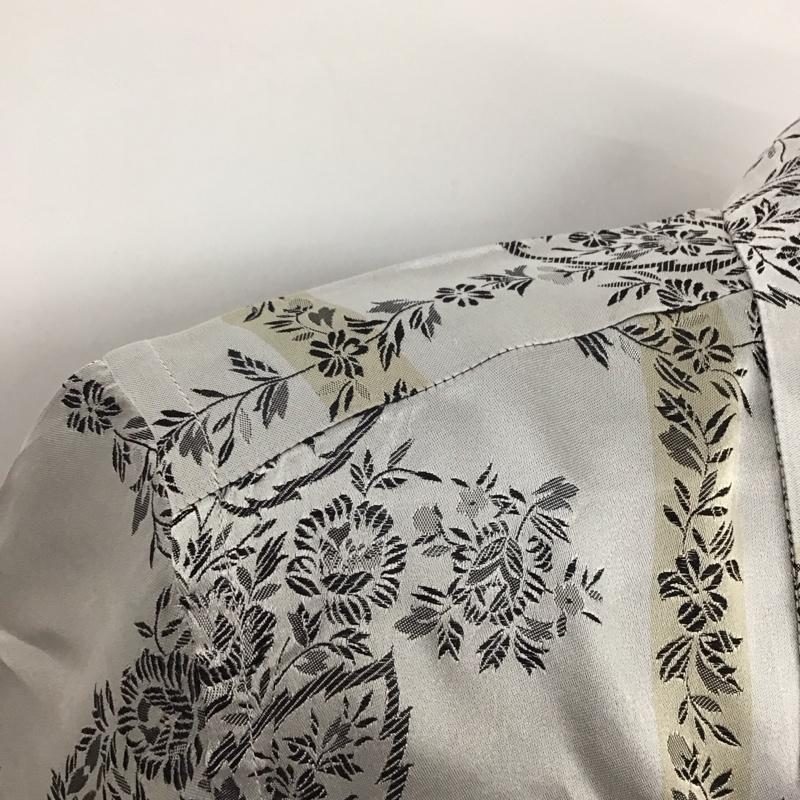 ニードルス Needles シャツ、ブラウス 半袖 MR143 胸ポケット L 総柄 灰 / グレー /  メンズ USED 古着 中古 10128079