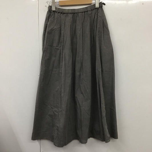 スタディオクリップ studio CLIP スカート ロングスカート FREE 無地 灰 / グレー /  レディース USED 古着 中古 10129768