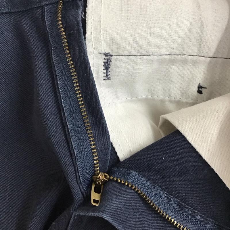ディッキーズ Dickies パンツ チノパン チノパン カジュアルパンツ ワイドパンツ ストレートパンツ 無地 紺 / ネイビー /  メンズ USED 古着 中古 10117669