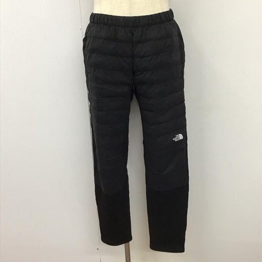 ザノースフェイス THE NORTH FACE ボトムス ボトムス NY82175 レッドランロングパンツ 高機能保温パンツ ランニング XL ロゴ、文字 黒 / ブラック /  メンズ USED 古着 中古 10116515