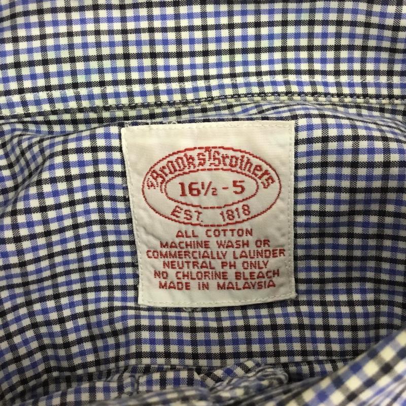 ブルックスブラザーズ BROOKS BROTHERS シャツ、ブラウス 長袖 長袖シャツ チェックシャツ カラーシャツ ボタンダウンシャツ チェック マルチカラー / マルチカラー /  メンズ USED 古着 中古 10106593